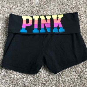 VS Pink yoga shorts